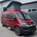 Ducato Globecar Summit Sky-Up - Front geöffnet