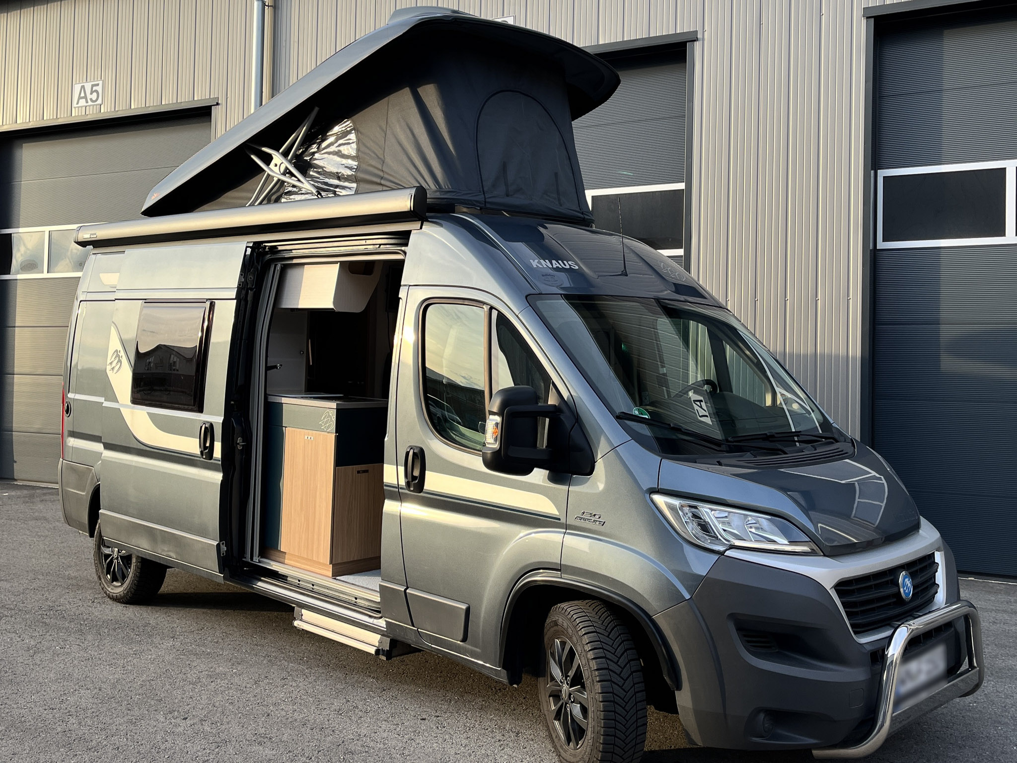 Knaus BoxLife Sky-Up - Seite offen