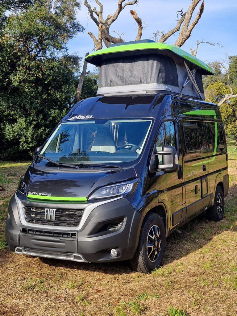 Sky-Up Ducato Loft front open